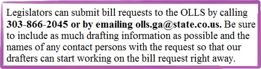 Bill Request Deadlines Looming — Even for New Legislators