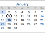Mark Your Calendars, Session Starts on Monday, January 9, 2023.