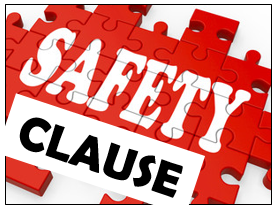 Changes to the Safety Clause: What's Old is New Again