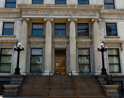 Facade of the Legislative Services Building.